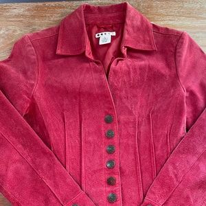 Red Suede Jacket